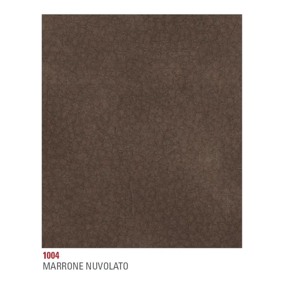 Silla de Comedor Tapizada en Ecopiel Made in Italy, 2 Piezas - Belga Viadurini