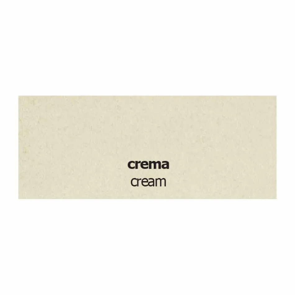 Silla tapizada en piel con estructura metálica Made in Italy, 2 piezas - Zinc Viadurini