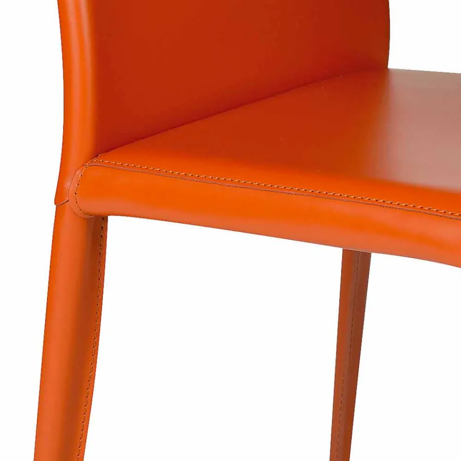 Silla de comedor de diseño moderno, H88,5cm, África, hecho en Italia Viadurini