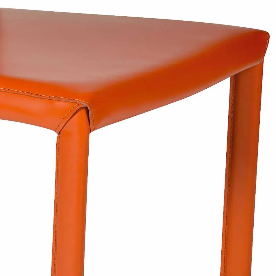 Silla de comedor de diseño moderno, H88,5cm, África, hecho en Italia Viadurini