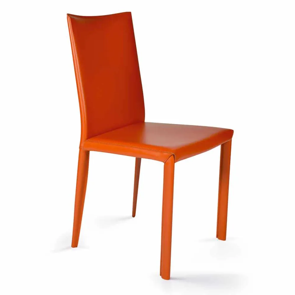 Silla de comedor de diseño moderno, H88,5cm, África, hecho en Italia Viadurini