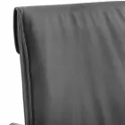 Silla de comedor de diseño en ecopiel Bessie XL, fabricada en Italia Viadurini