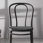 Silla de comedor en polipropileno apilable hasta 10 unidades, 4 piezas - Gaya Viadurini