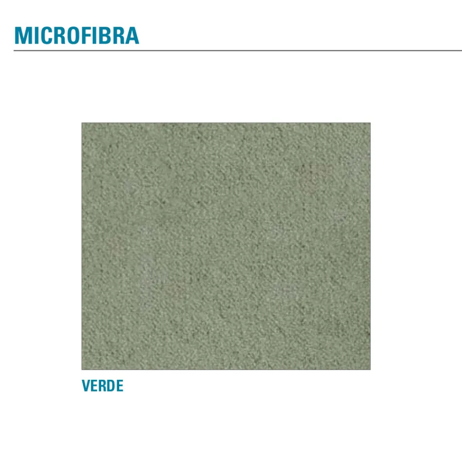 Silla de Comedor Sentado en Microfibra Made in Italy, 2 Piezas - Camelia Viadurini