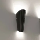 Selene Bloom hecho a mano de vidrio applique en Italia 12x11 H 28 cm Viadurini