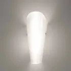 Selene Bloom hecho a mano de vidrio applique en Italia 12x11 H 28 cm Viadurini