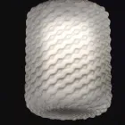 Lámpara de techo Selene Domino soplado Ø21 H 27/140 cm cristal Viadurini