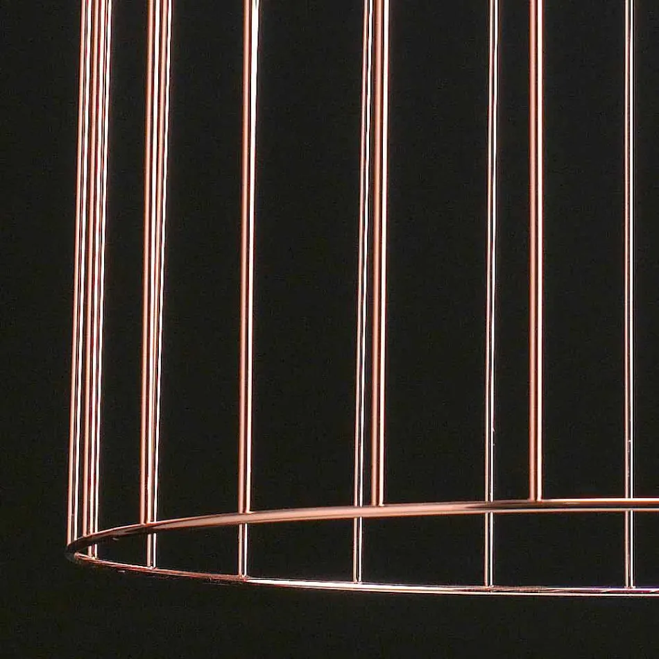 Selene Kluvì lámpara de techo de vidrio soplado Ø54 H 70 / 200cm Viadurini