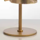 Selene Papiro cristal de la lámpara de mesa de diseño Ø15 H38cm Viadurini