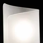 Selene Papiro de cristal lámpara de mesa hecho en Italia 15x14xH25cm Viadurini