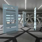 Código de pared de diseño moderno separado en Italia Viadurini