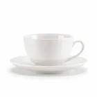 Juego de 18 tazas de té con azucarero y bandeja de porcelana - Lucerna Viadurini