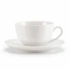 Juego de 18 tazas de té con azucarero y bandeja de porcelana - Lucerna Viadurini