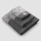 Servicio de toallas de cara e invitados y toalla con decoración de lujo - Hassim Viadurini