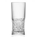 Servicio de Vasos Highball en Eco Crystal Audace Decoración 12 Piezas - Ritmo
