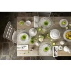 Servicio Completo de Desayuno 22 Piezas en Porcelana Blanca - Gimignano Viadurini