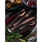 Juego completo de cubiertos de acero inoxidable de diseño de lujo 24 piezas - Boss Viadurini