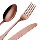 Juego completo de cubiertos de acero inoxidable de diseño de lujo 24 piezas - Boss Viadurini