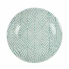 Servicio de mesa completo en porcelana de colores 18 piezas - Indonesia Viadurini