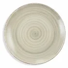 Vajilla con platos de colores 18 piezas en gres moderno - Abruzos Viadurini