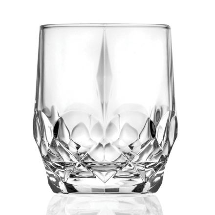 Servicio de Vasos de Whisky Cristal Ecológico 12 Piezas - Bromeo Viadurini