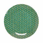 Servicio de vajilla de porcelana y gres de diseño coloreado de 18 piezas - Tropycale Viadurini