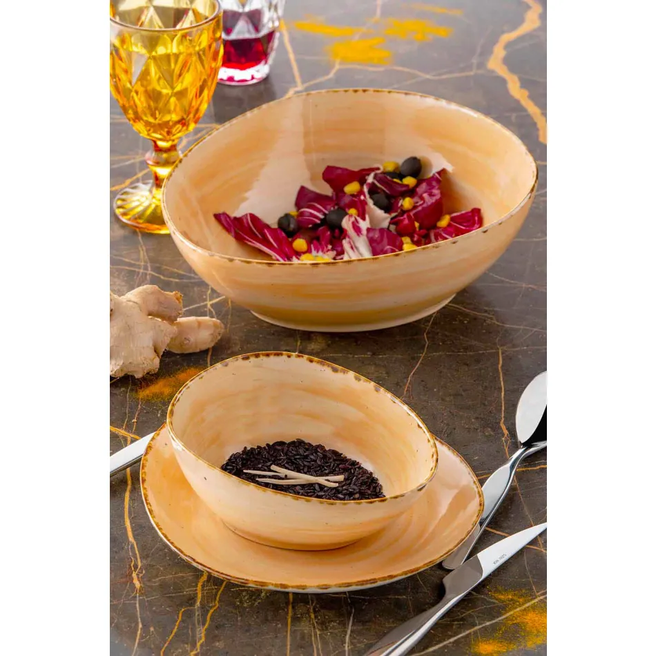 Juego de 20 placas de colores modernos de gres de diseño elegante - Simba Viadurini