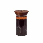 Servicio de cócteles Aperitivo Accesorios en mármol, madera, acero - Norman Viadurini