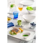 Set de platos modernos de aperitivo de porcelana 36 piezas - Nalah Viadurini