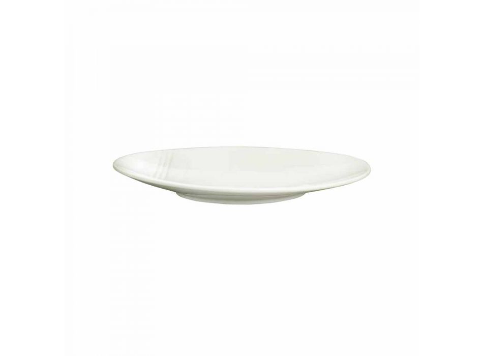 Set de platos modernos de aperitivo de porcelana 36 piezas - Nalah Viadurini