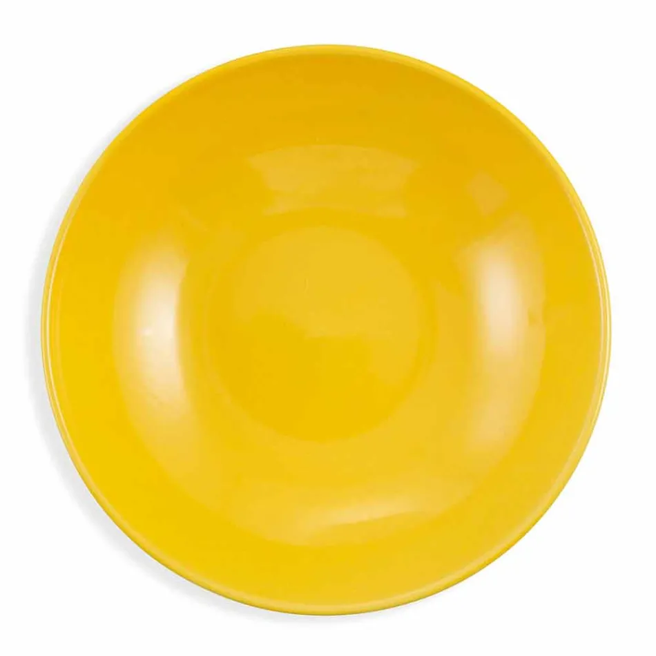 Servicio completo de vajilla de colores y vajilla Conjunto completo 18 piezas - Cefalu Viadurini