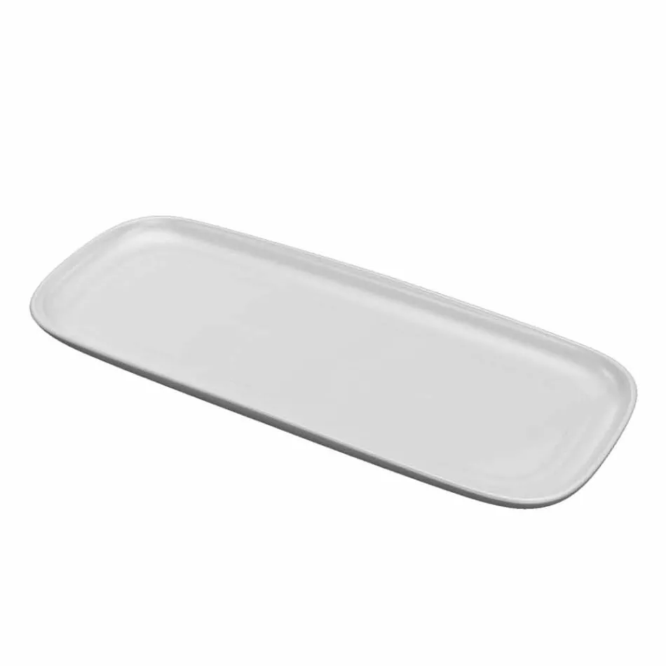 Juego de platos de aperitivo de porcelana de diseño moderno 8 piezas - Galatino Viadurini