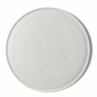 Platos de Servicio Diseño Gourmet en Porcelana Blanca 2 Piezas - Flavia Viadurini
