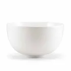 Juego de platos modernos de porcelana blanca, 25 piezas - Basal Viadurini