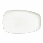 Servicio de cena o platos de porcelana blanca - Nalah Viadurini