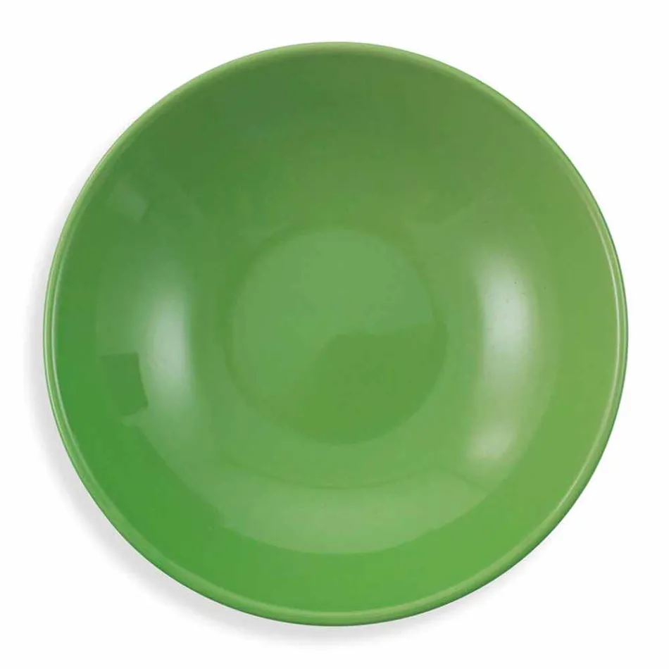 Servicio de platos étnicos en porcelana y gres coloreado y moderno 18 piezas - Fez Viadurini