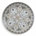 Servicio de platos étnicos en porcelana y gres coloreado y moderno 18 piezas - Fez Viadurini