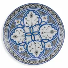 Servicio de platos étnicos en porcelana y gres coloreado y moderno 18 piezas - Fez Viadurini