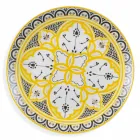 Servicio de platos étnicos en porcelana y gres coloreado y moderno 18 piezas - Fez Viadurini