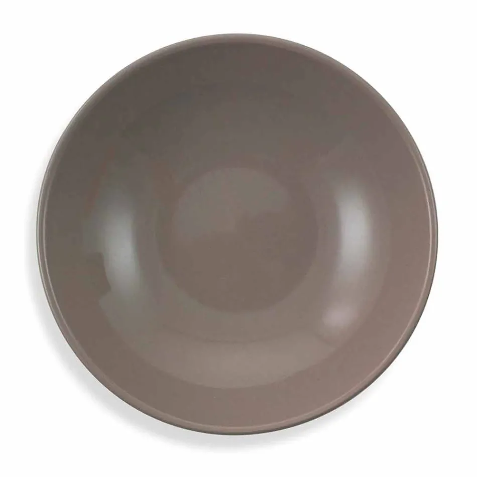 Servicio de platos étnicos en porcelana y gres coloreado y moderno 18 piezas - Fez Viadurini