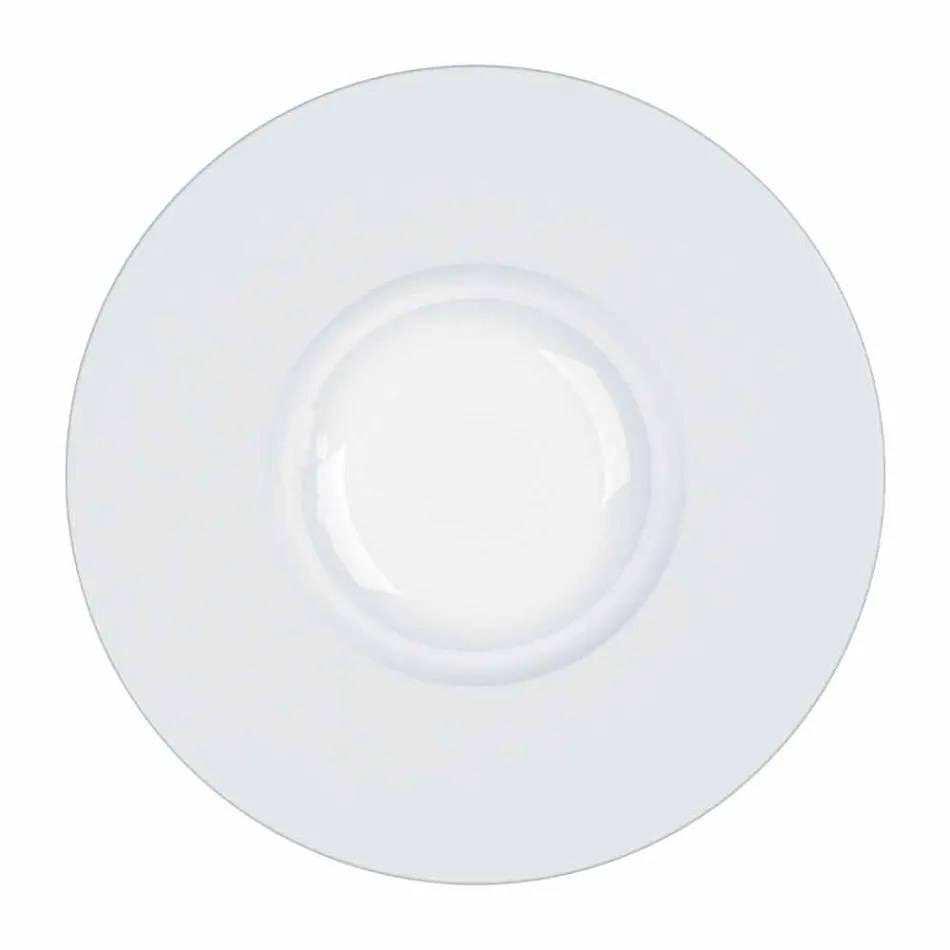 Moderno y elegante juego de vajilla en porcelana 24 piezas - telescopio Viadurini