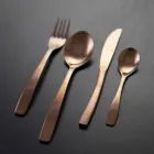 Juego de cubiertos de lujo de acero inoxidable de 24 piezas - Wisconsinpos Viadurini