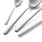 Juego de Cubiertos de Acero Inoxidable Pulido Diseño Cuadrado 24 Piezas - Bumbun Viadurini