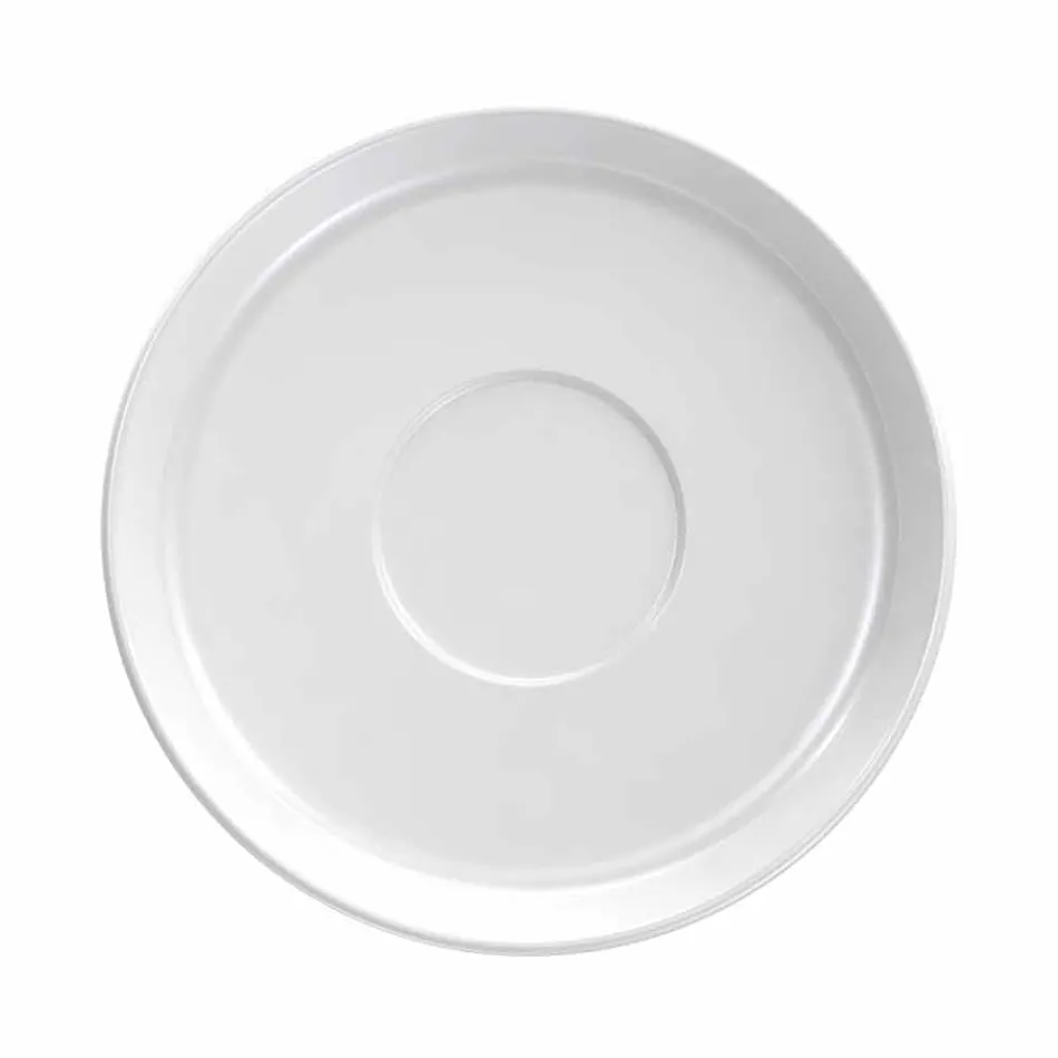 Servicio de Taza y Platillo con Tetera de Porcelana y Jarra de Leche 14 Piezas - Ártico Viadurini