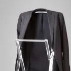 Servicio de valet plegable en cristal acrílico transparente - Stecla Viadurini