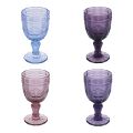 Set de 12 Copas de Vidrio 265 ml con Decoración Arabesca - Árabe