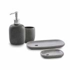 Conjunto de accesorios para soporte de baño en resina moderna Pratella. Viadurini