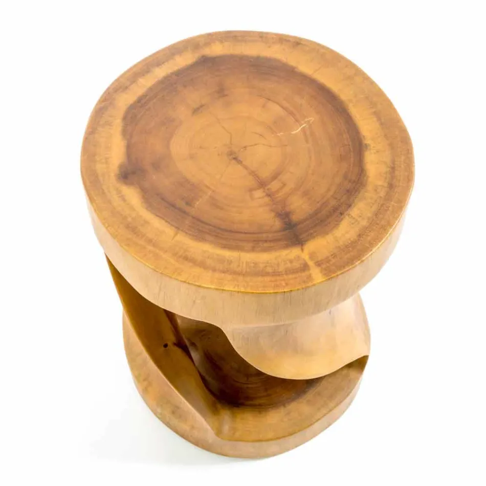 Conjunto de muebles de baño de superficie sólida de Brusson de diseño moderno. Viadurini