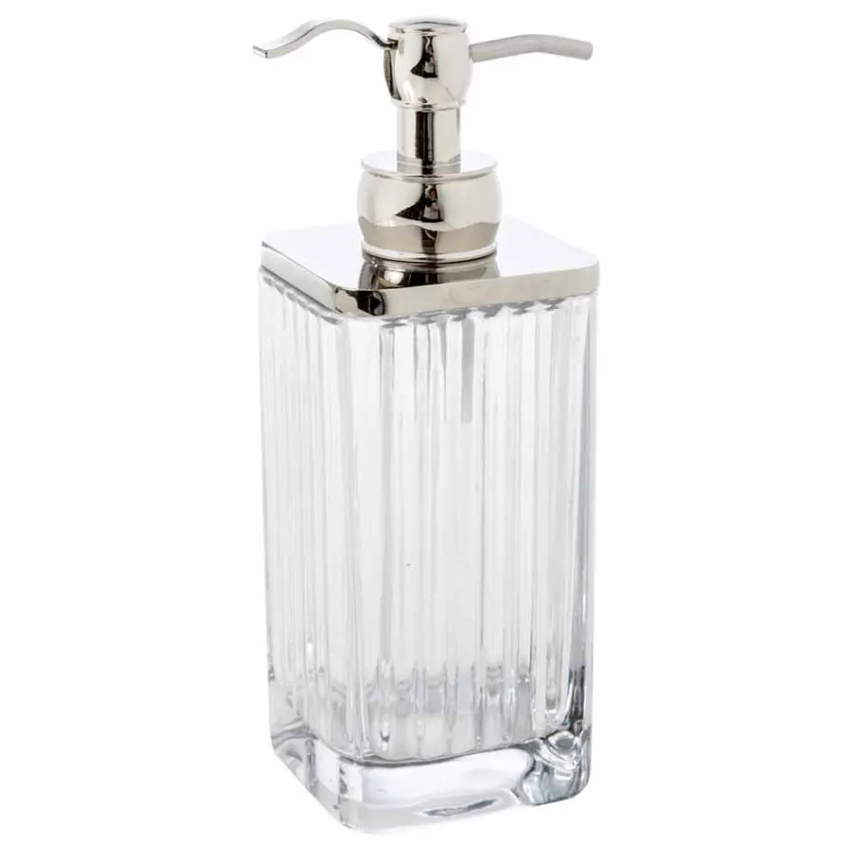 Conjunto de muebles de baño de superficie sólida de Brusson de diseño moderno. Viadurini