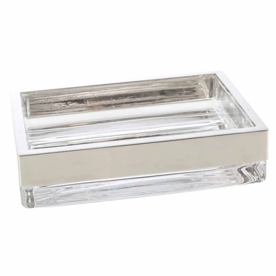 Conjunto de muebles de baño de superficie sólida de Brusson de diseño moderno. Viadurini